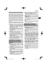 Предварительный просмотр 27 страницы HIKOKI G 23SCA Handling Instructions Manual