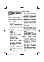 Предварительный просмотр 32 страницы HIKOKI G 23SCA Handling Instructions Manual