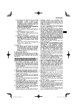 Предварительный просмотр 33 страницы HIKOKI G 23SCA Handling Instructions Manual