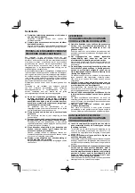 Предварительный просмотр 34 страницы HIKOKI G 23SCA Handling Instructions Manual