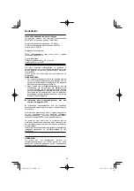 Предварительный просмотр 38 страницы HIKOKI G 23SCA Handling Instructions Manual