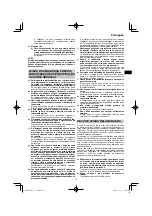 Предварительный просмотр 47 страницы HIKOKI G 23SCA Handling Instructions Manual