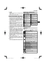 Предварительный просмотр 49 страницы HIKOKI G 23SCA Handling Instructions Manual