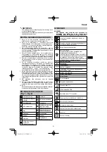 Предварительный просмотр 61 страницы HIKOKI G 23SCA Handling Instructions Manual