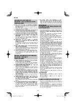 Предварительный просмотр 66 страницы HIKOKI G 23SCA Handling Instructions Manual