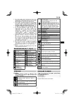 Предварительный просмотр 67 страницы HIKOKI G 23SCA Handling Instructions Manual