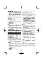 Предварительный просмотр 68 страницы HIKOKI G 23SCA Handling Instructions Manual