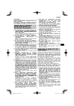 Предварительный просмотр 71 страницы HIKOKI G 23SCA Handling Instructions Manual