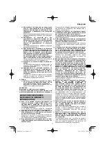 Предварительный просмотр 77 страницы HIKOKI G 23SCA Handling Instructions Manual