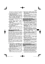 Предварительный просмотр 85 страницы HIKOKI G 23SCA Handling Instructions Manual