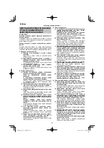 Предварительный просмотр 96 страницы HIKOKI G 23SCA Handling Instructions Manual