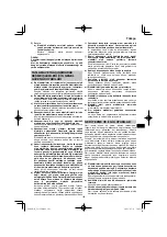 Предварительный просмотр 103 страницы HIKOKI G 23SCA Handling Instructions Manual