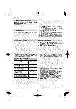 Предварительный просмотр 106 страницы HIKOKI G 23SCA Handling Instructions Manual