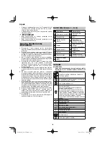 Предварительный просмотр 136 страницы HIKOKI G 23SCA Handling Instructions Manual