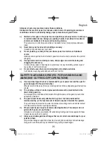 Preview for 35 page of HIKOKI G 3610DA Handling Instructions Manual