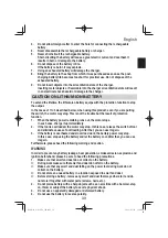 Preview for 39 page of HIKOKI G 3610DA Handling Instructions Manual