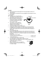 Preview for 48 page of HIKOKI G 3610DA Handling Instructions Manual