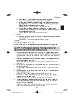 Предварительный просмотр 35 страницы HIKOKI G 3610DVE Handling Instructions Manual