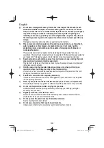 Предварительный просмотр 36 страницы HIKOKI G 3610DVE Handling Instructions Manual