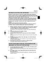 Предварительный просмотр 37 страницы HIKOKI G 3610DVE Handling Instructions Manual