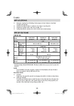 Предварительный просмотр 46 страницы HIKOKI G 3610DVE Handling Instructions Manual