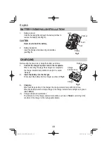 Предварительный просмотр 48 страницы HIKOKI G 3610DVE Handling Instructions Manual