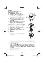 Предварительный просмотр 52 страницы HIKOKI G 3610DVE Handling Instructions Manual