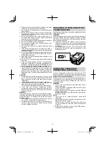 Предварительный просмотр 10 страницы HIKOKI G 3612DA Handling Instructions Manual