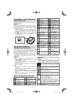 Preview for 12 page of HIKOKI G 3613DVE Handling Instructions Manual