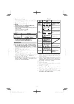 Preview for 14 page of HIKOKI G 3613DVE Handling Instructions Manual