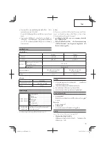 Предварительный просмотр 39 страницы HIKOKI G14DSL Handling Instructions Manual