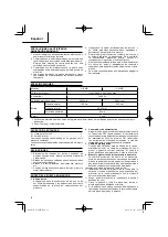 Preview for 12 page of HIKOKI G18MR Handling Instructions Manual