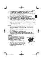 Предварительный просмотр 39 страницы HIKOKI G3618DA Handling Instructions Manual