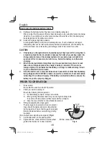 Предварительный просмотр 46 страницы HIKOKI G3618DA Handling Instructions Manual