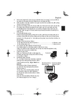 Предварительный просмотр 47 страницы HIKOKI G3618DA Handling Instructions Manual