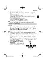 Предварительный просмотр 49 страницы HIKOKI G3618DA Handling Instructions Manual