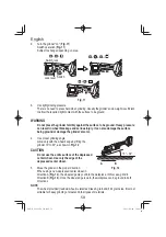 Предварительный просмотр 50 страницы HIKOKI G3618DA Handling Instructions Manual