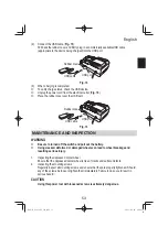 Предварительный просмотр 53 страницы HIKOKI G3618DA Handling Instructions Manual