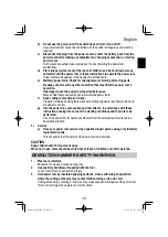 Preview for 13 page of HIKOKI H 41MB2 Handling Instructions Manual