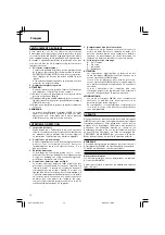 Preview for 16 page of HIKOKI H 45SR Handling Instructions Manual