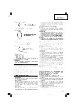 Preview for 23 page of HIKOKI H 45SR Handling Instructions Manual