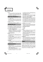 Preview for 24 page of HIKOKI H 45SR Handling Instructions Manual