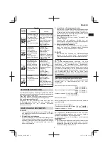 Preview for 9 page of HIKOKI H 60 MEY Handling Instructions Manual