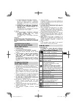 Предварительный просмотр 59 страницы HIKOKI H 60 MEY Handling Instructions Manual