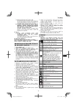 Предварительный просмотр 63 страницы HIKOKI H 60 MEY Handling Instructions Manual