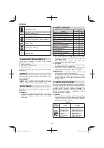 Предварительный просмотр 64 страницы HIKOKI H 60 MEY Handling Instructions Manual