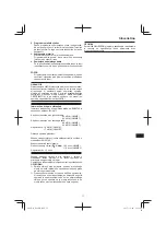 Предварительный просмотр 77 страницы HIKOKI H 60 MEY Handling Instructions Manual