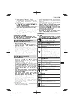 Предварительный просмотр 79 страницы HIKOKI H 60 MEY Handling Instructions Manual