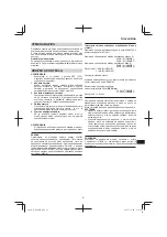 Предварительный просмотр 81 страницы HIKOKI H 60 MEY Handling Instructions Manual