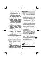 Предварительный просмотр 83 страницы HIKOKI H 60 MEY Handling Instructions Manual